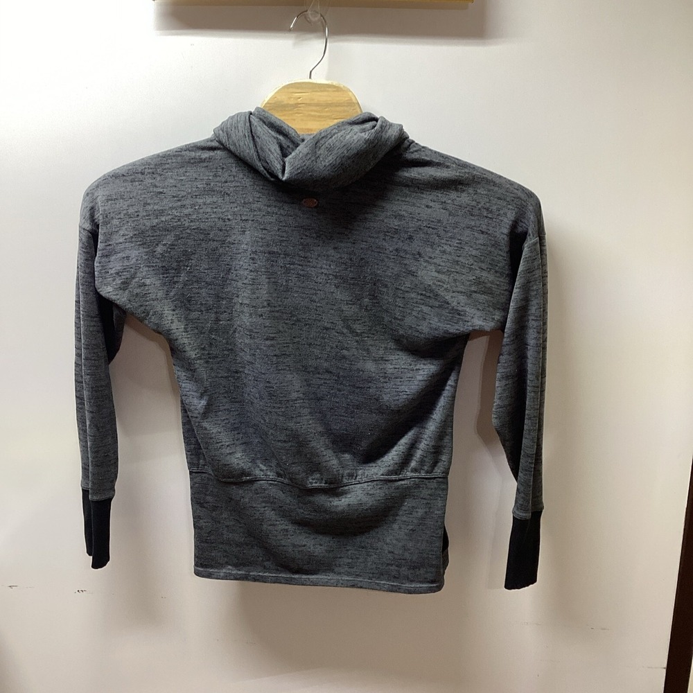 Athleta Women's Batwing and Robin Cowl Neck Sweatshirt Long Sleeve Gray Sz Small - Picture 6 of 9
